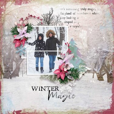 Winter Magic  by Dutch Dream Designs &amp; Heartstrings Scrap Art 