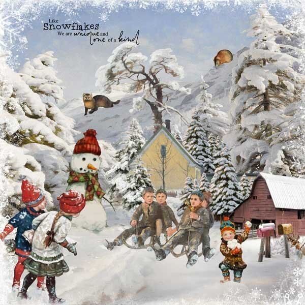 Winterland by  Lynne Anzelc Designs 