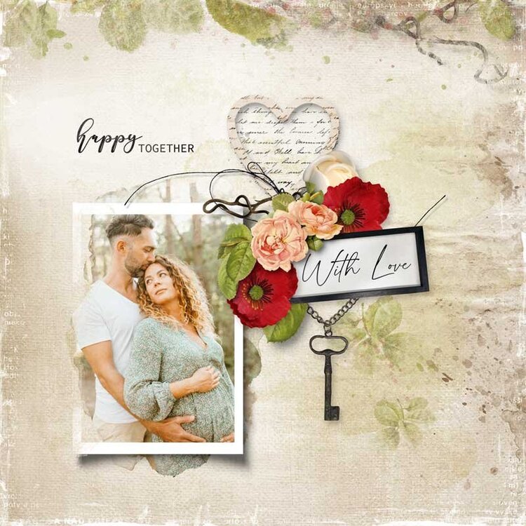 With Love by  Palvinka Designs