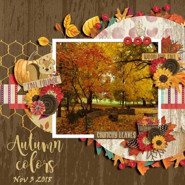 Woodland Fall by Magical Scraps Galore