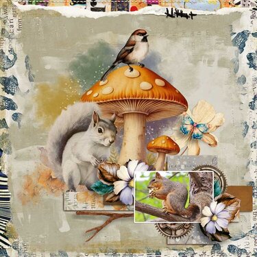 Color Crush 71 and Woodland Friends by Joyful Heart Designs and NHDesignz