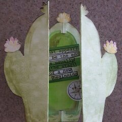 Sizzix Cactus card