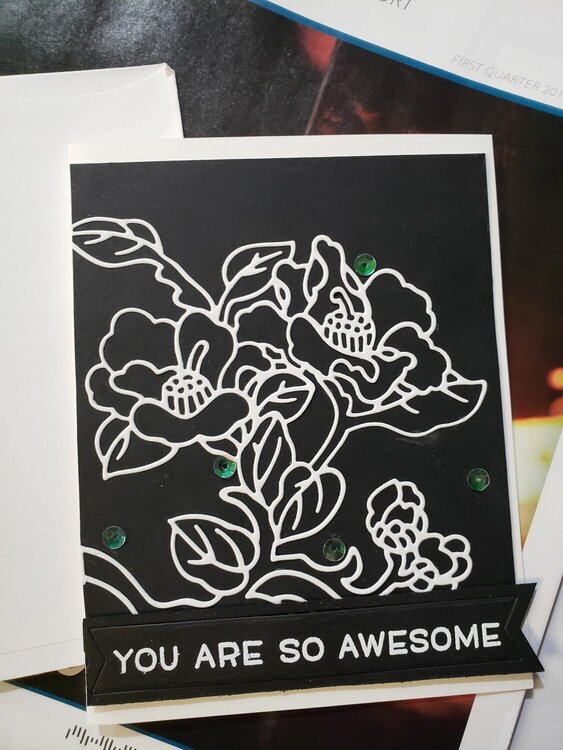 You are so awesome card