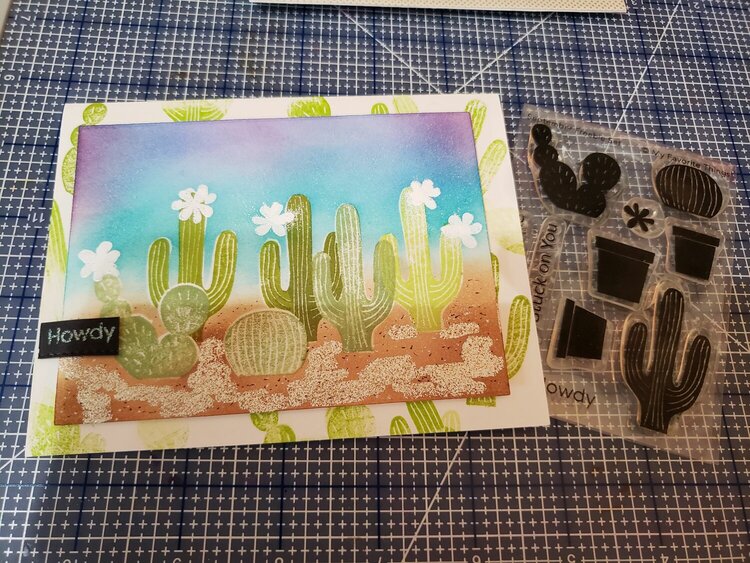 Howdy Cactus Card