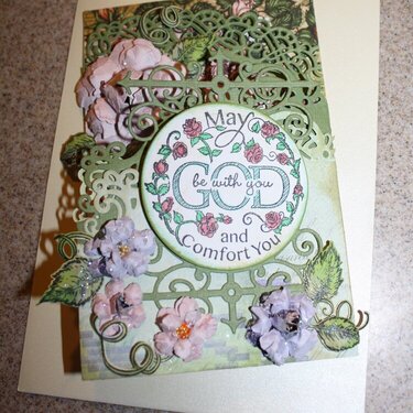 HC May God be with you card