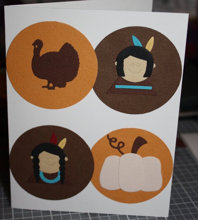 Quickutz Thanksgiving Card