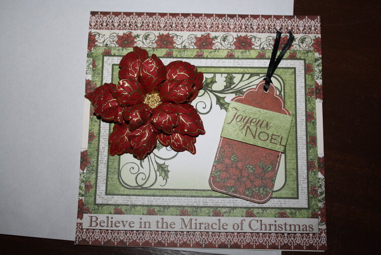 Heartfelt Creations Poinsettia Cards