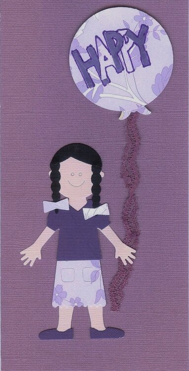 Quickutz Paper Doll Card