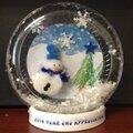 Wintery Snow Globe