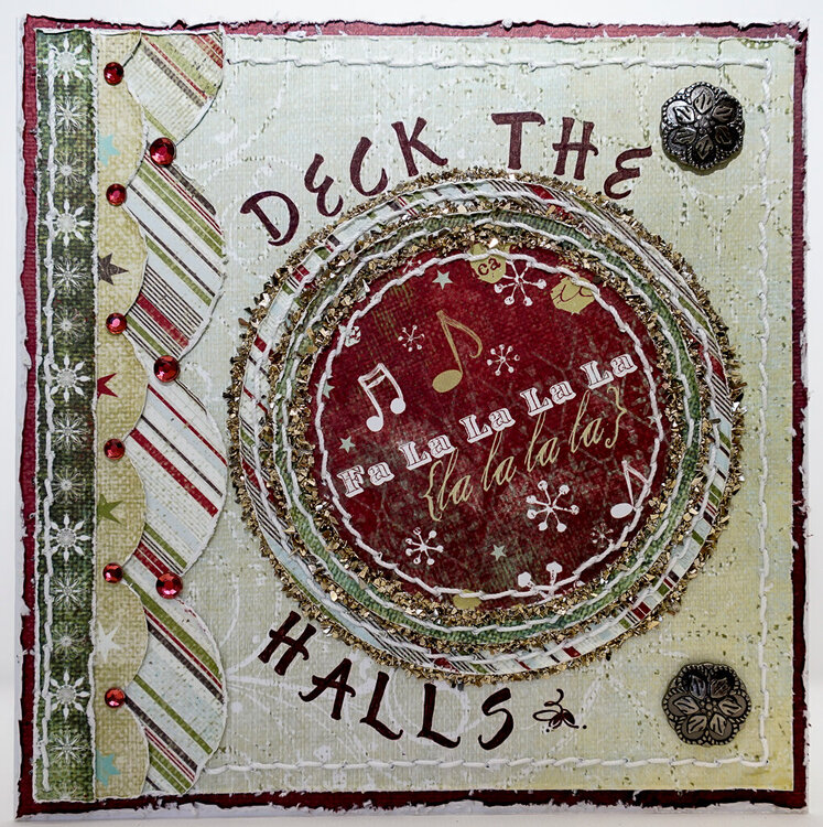 Deck the Halls Christmas Card