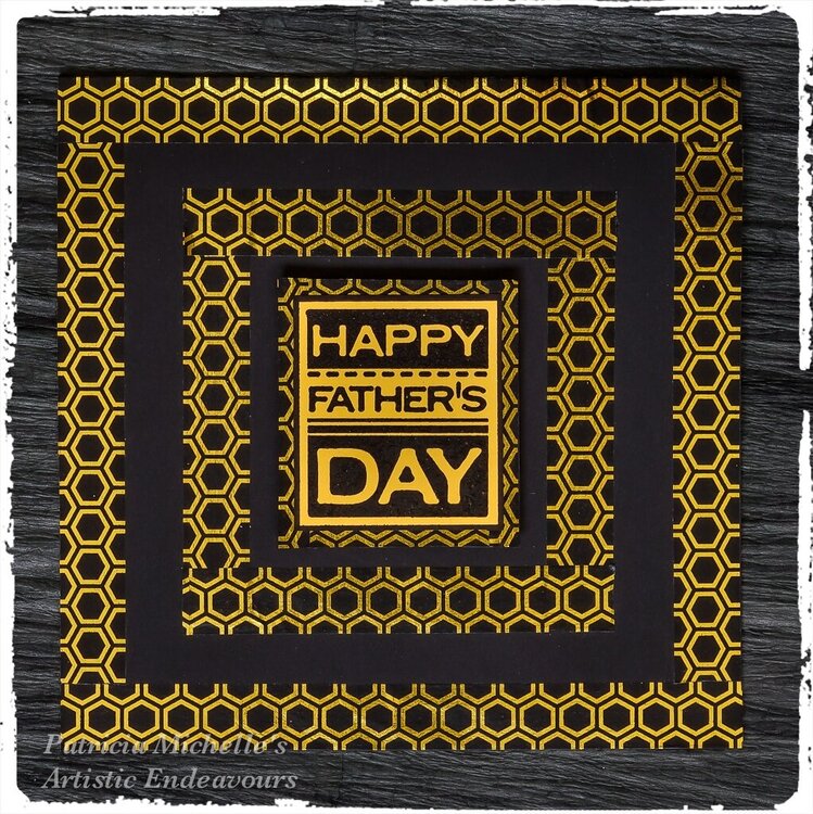 &quot;Happy Father&#039;s Day&quot; in B&amp;G