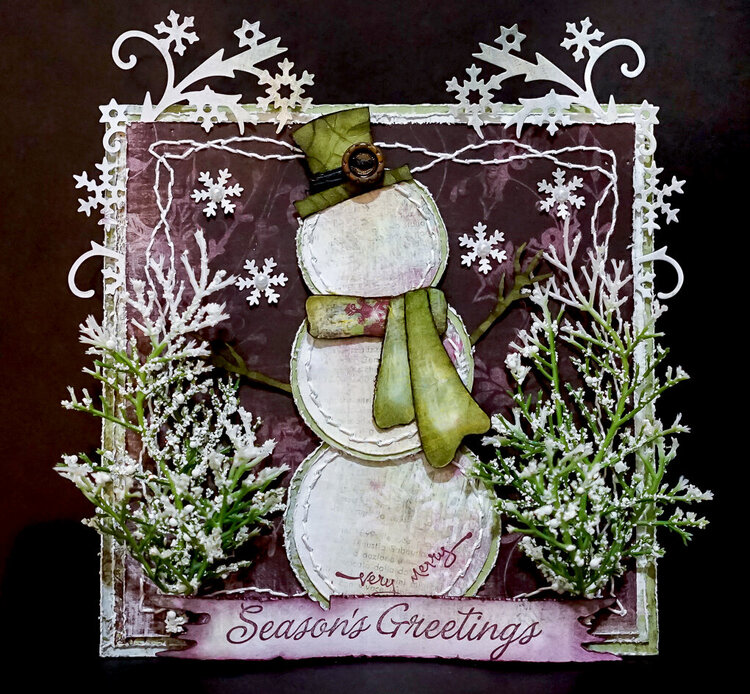 Snowman&#039;s Season Greetings