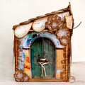 Fairy house- Artist Trading Block