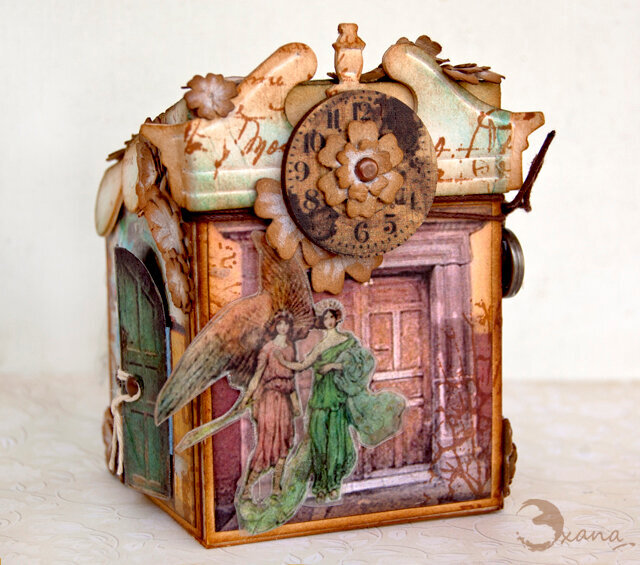 Fairy house- Artist Trading Block