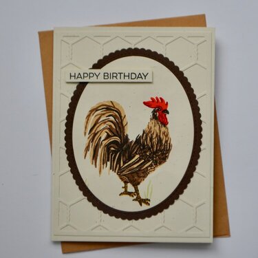 Birthday Rooster