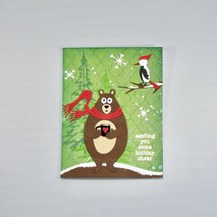 Holiday Cheer Bear & Bird