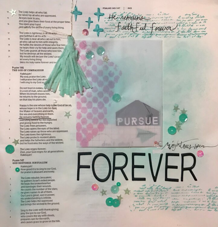 Bible Journaling ~ Illustrated Faith