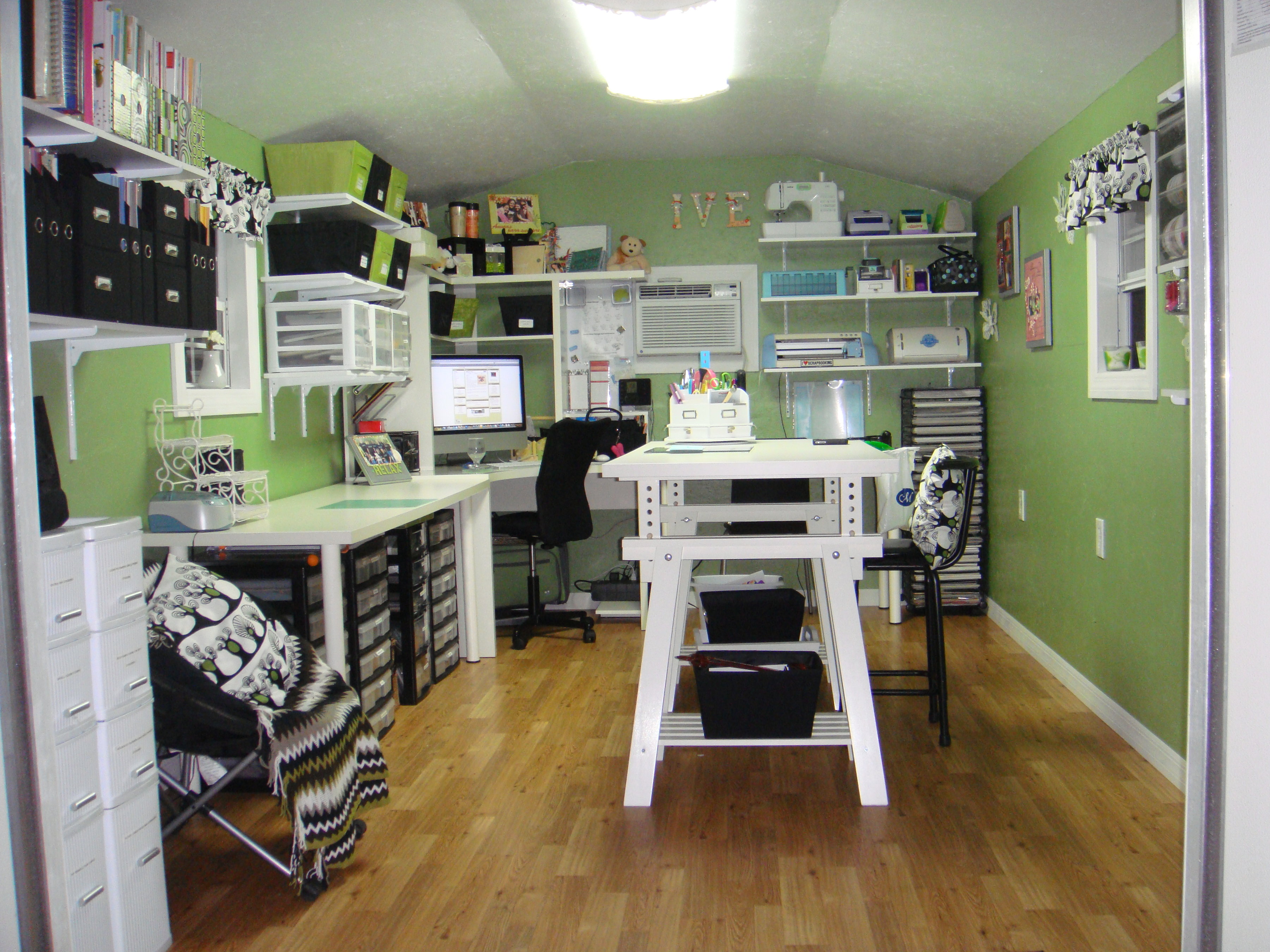 COMPLETED SCRAPBOOK ROOM ORGANIZE