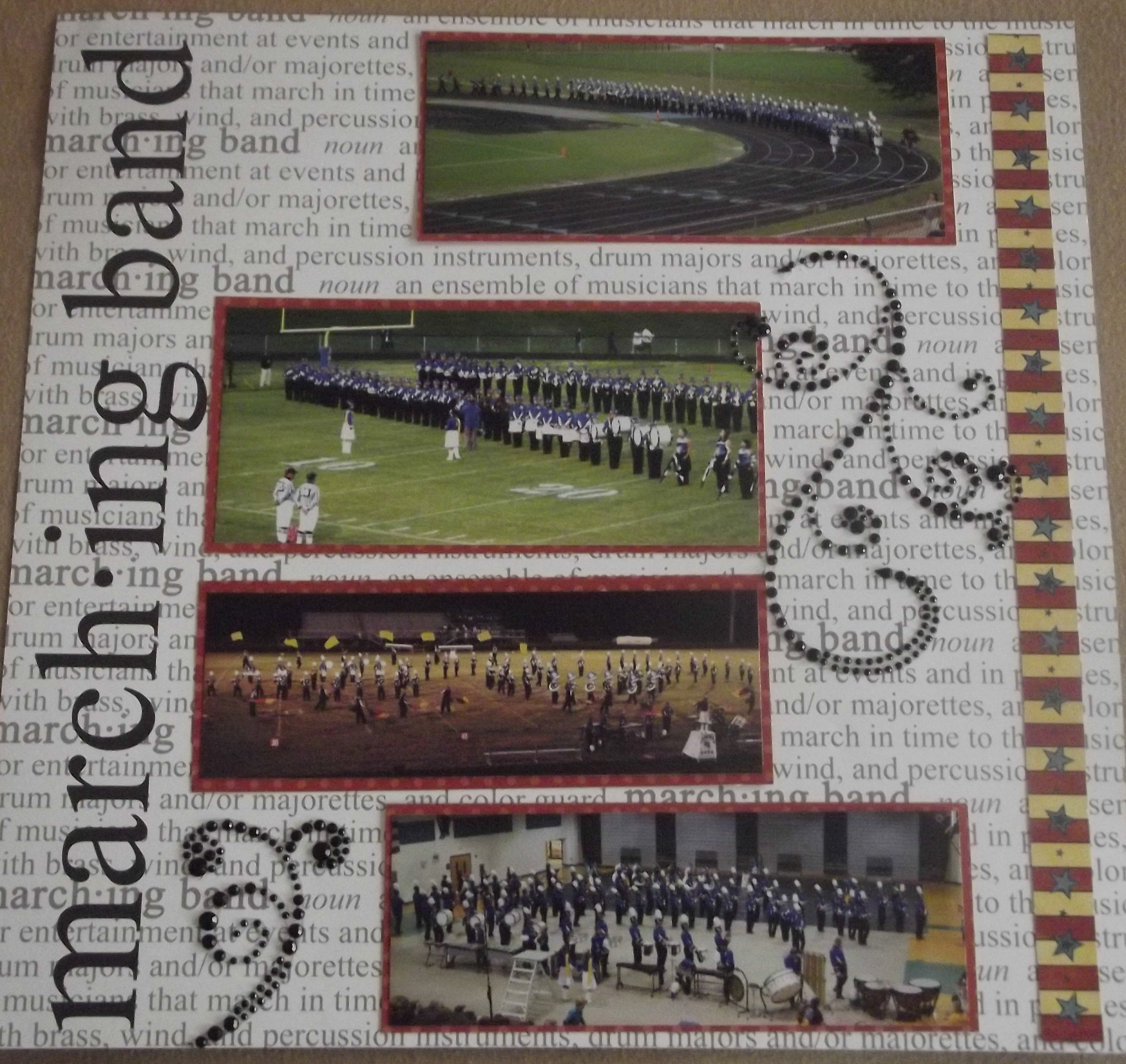 High School Marching Band Layout Page 11