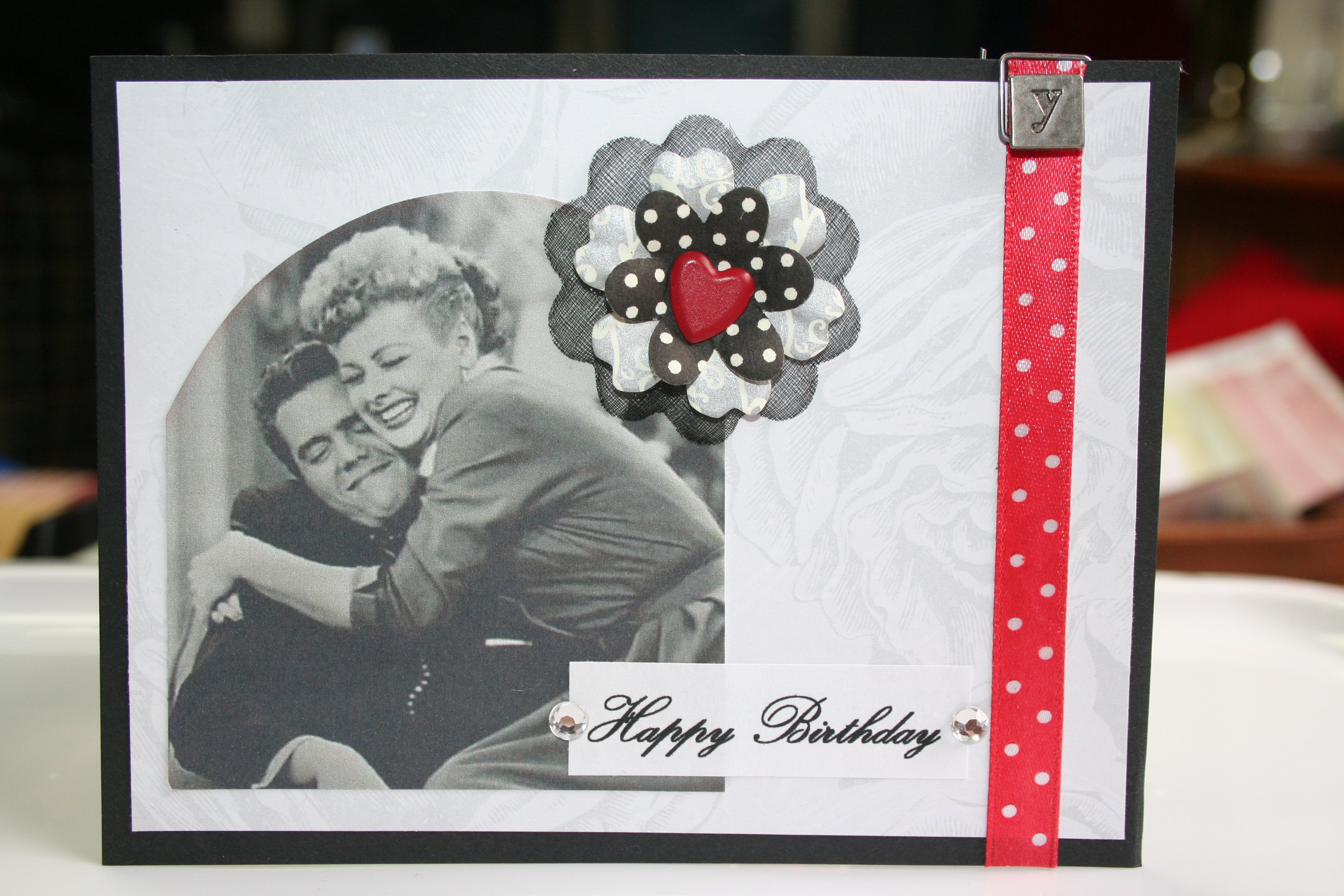I Love Lucy Birthday Card