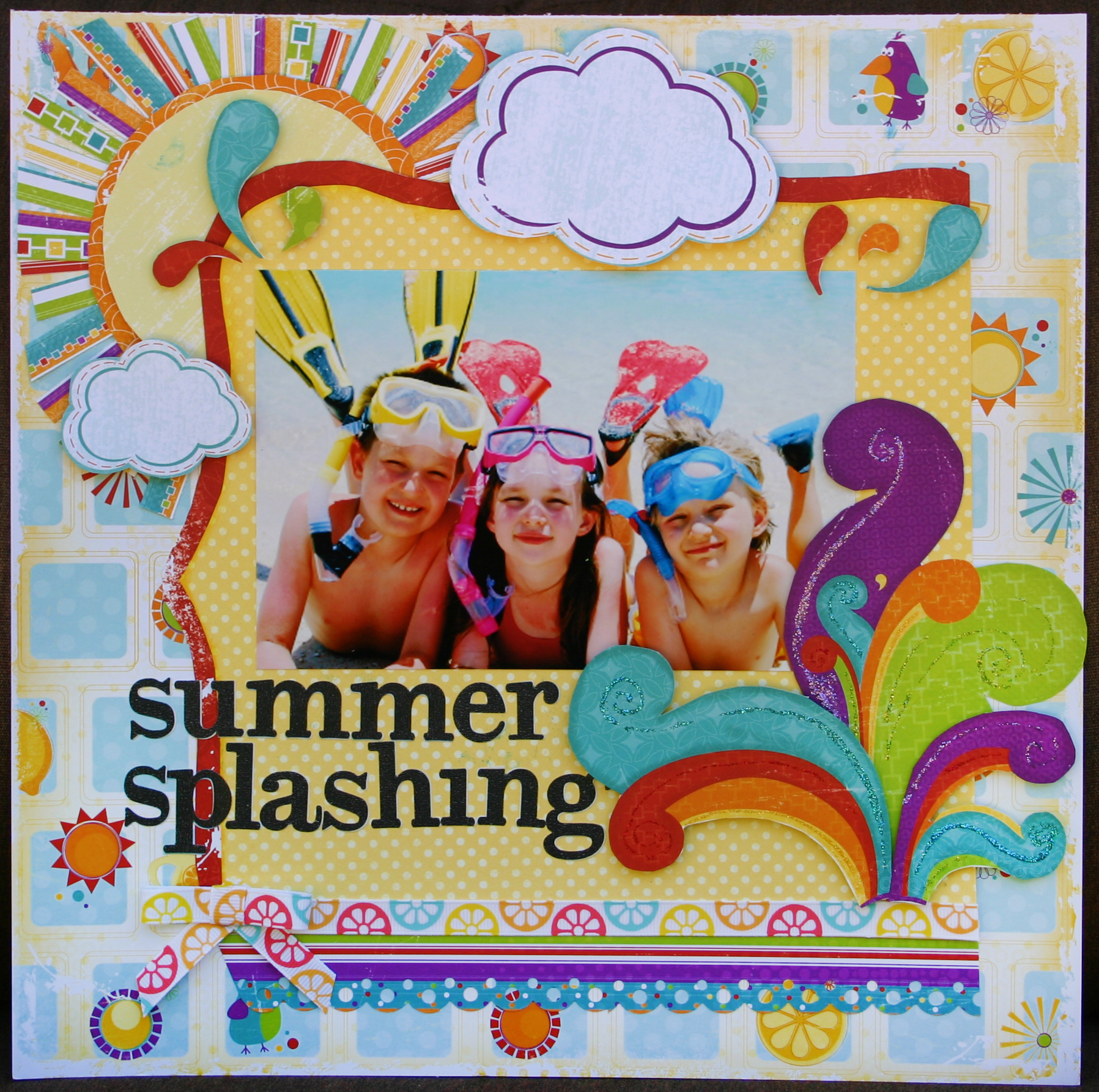 * Bo Bunny - Sun Kissed**Summer Splashing
