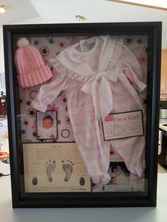 Baby Shadow Box
