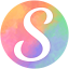 Rainbow Scrapbook.com S Logo