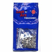 1/8" Nickel Mini Brads - 100 count