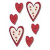 Jolee's Boutique - Felt Hearts, CLEARANCE