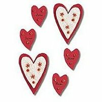 Jolee's Boutique - Felt Hearts, CLEARANCE