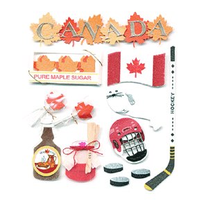 Jolee's Boutique Destinations Stickers - Canada