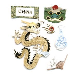 Jolee's Boutique Destinations Stickers - China