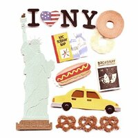 Jolee's Boutique Destinations Stickers - New York