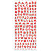 Sandylion Stickers - Mickey Alphabet Sheet - Red