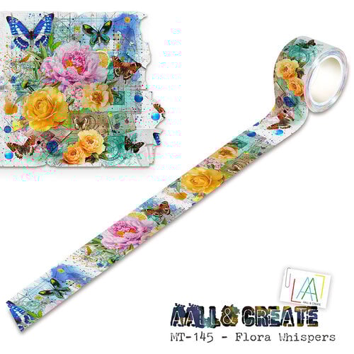 AALL and Create - Colourburst Botanicals Collection - Layer-It-Up - Washi Tape - Flora Whispers