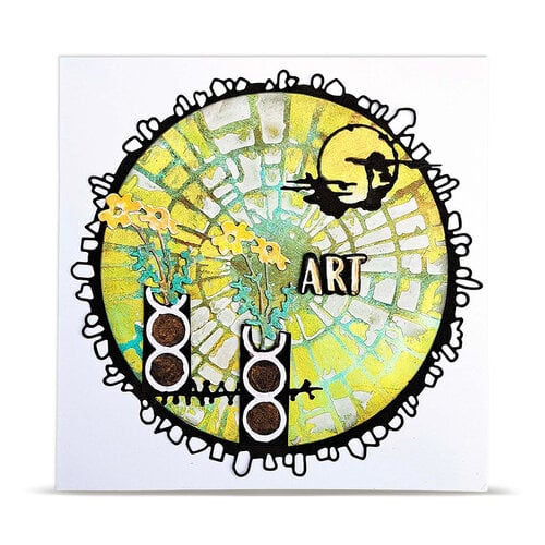 AALL and Create - Steamheart Field Collection - Stencils - Bubble Field