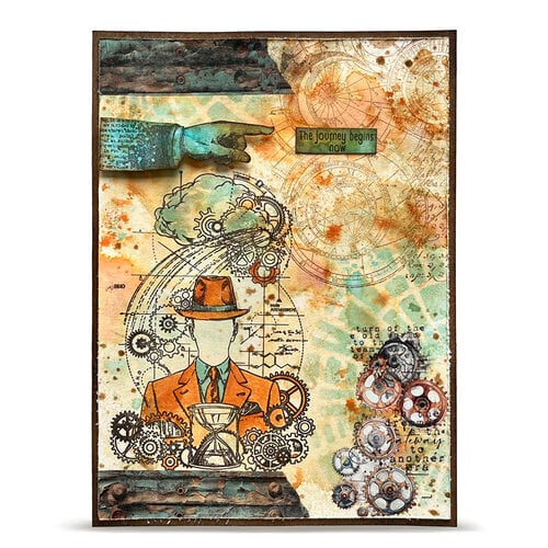 AALL and Create - Steamheart Field Collection - Stencils - Bubble Field
