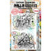 AALL and Create - Whimsy Dwellings Collection - Clear Photopolymer Stamps - Stone and Ink