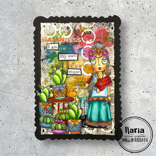 AALL and Create - A Year in Bloom Collection - Clear Photopolymer Stamps - Frida Dee