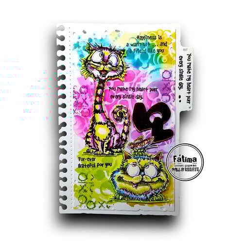 AALL and Create - Pun and Paws Collection - Clear Photopolymer Stamps - Just Meowmories