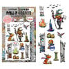 AALL and Create - Whispers of Halloween Collection - Clear Photopolymer Stamps - Scarecrow Hollow