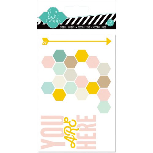 Heidi Swapp - Hello Today Collection - Memory Planner - 4 x 6 Pocket Cards