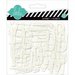 Heidi Swapp - Hello Today Collection - Memory Planner - Clear Pop Alphabet - White