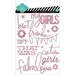 Heidi Swapp - Hello Today Collection - Memory Planner - Glitter Stickers - Pink