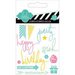 Heidi Swapp - Hello Today Collection - Memory Planner - Clear Acrylic Stamps - Mini - Party