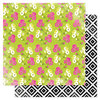 Heidi Swapp - Favorite Things Collection - 12 x 12 Double Sided Paper - Mixed Floral