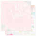 Heidi Swapp - Dreamy Collection - 12 x 12 Double Sided Paper - Life is Beautiful