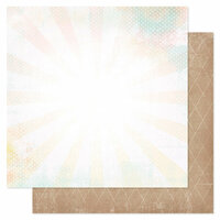 Heidi Swapp - Dreamy Collection - 12 x 12 Double Sided Paper - Dreams Come True