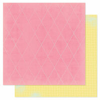 Heidi Swapp - Dreamy Collection - 12 x 12 Double Sided Paper - Pink Dream