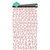 Heidi Swapp - Dreamy Collection - Puffy Glitter Stickers - Alphabet
